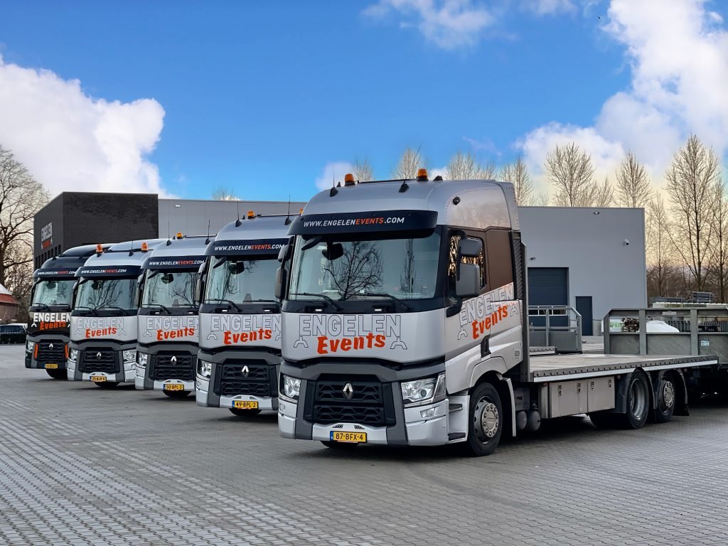 Eigen transport van Engelen Events