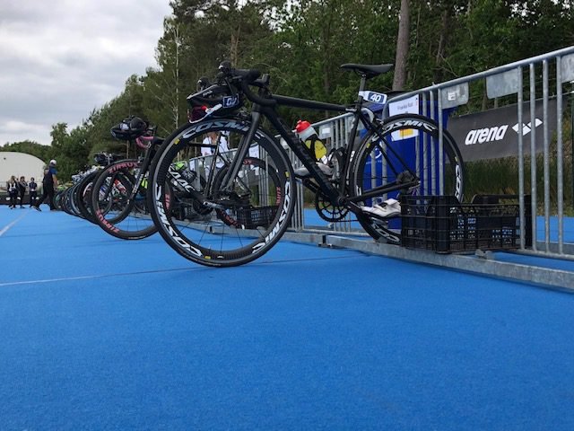 Fietsenstalling Triathlon
